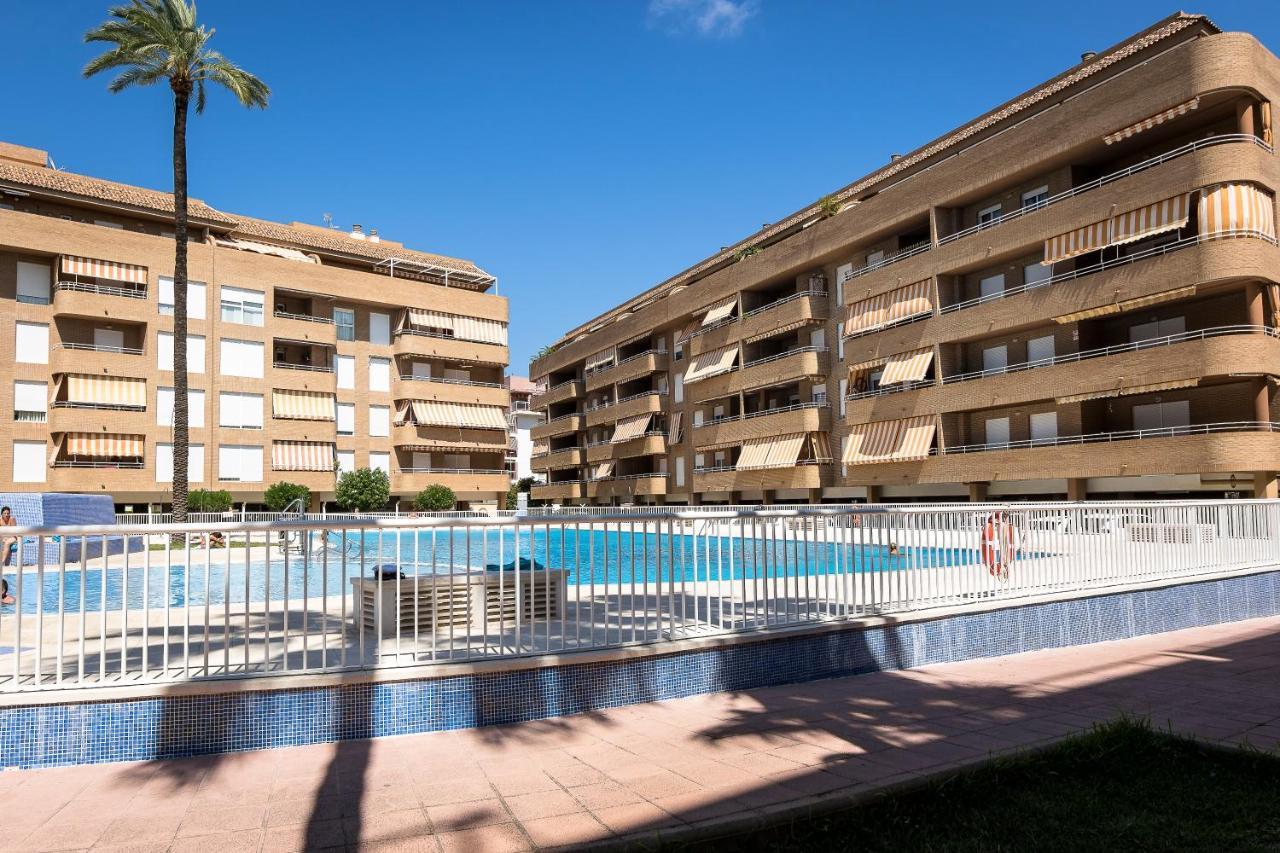 Beach Paradise Flat In Denia Centre W/ Large Pool Exterior foto